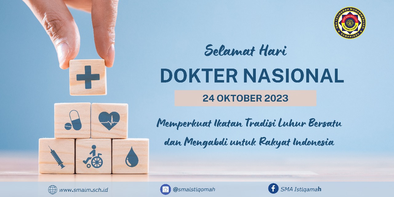 Selamat Hari Dokter Nasional.