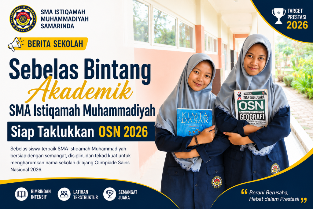 Sebelas Bintang Akademik SMA Istiqamah Muhammadiyah Siap Taklukkan OSN 2026
