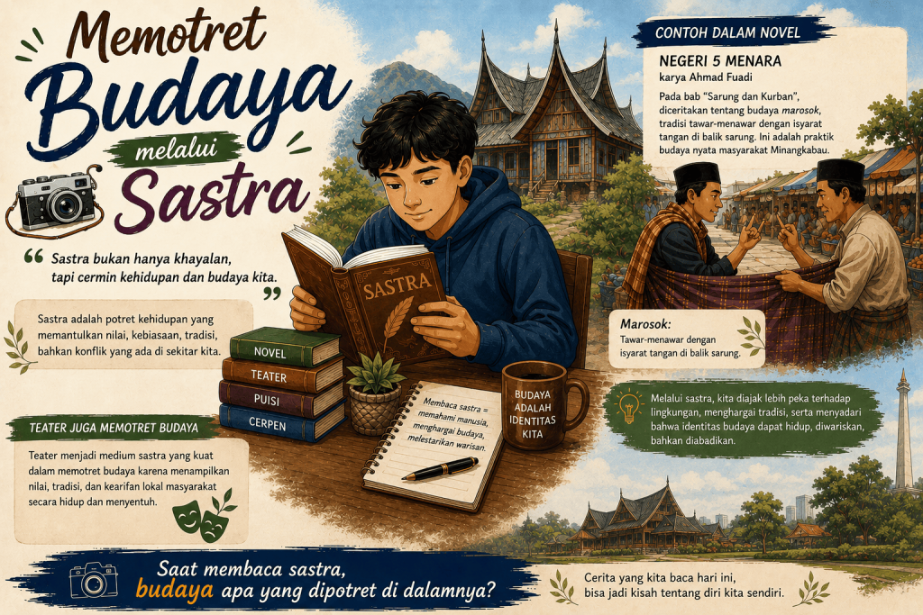 Memotret Budaya melalui Sastra