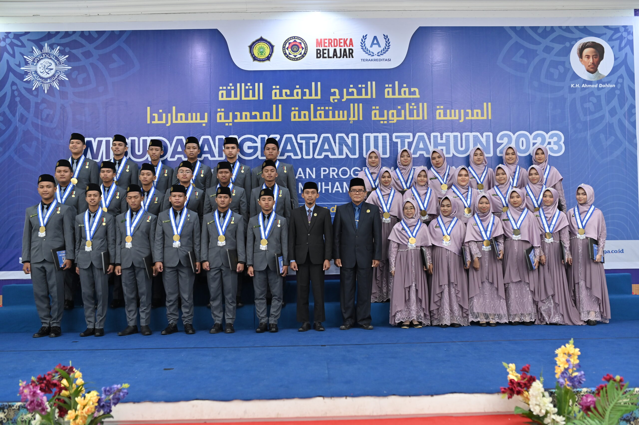 SMA Istiqamah Muhammadiyah Boarding School Samarinda Gelar Silaturahmi dan Pelepasan Santri