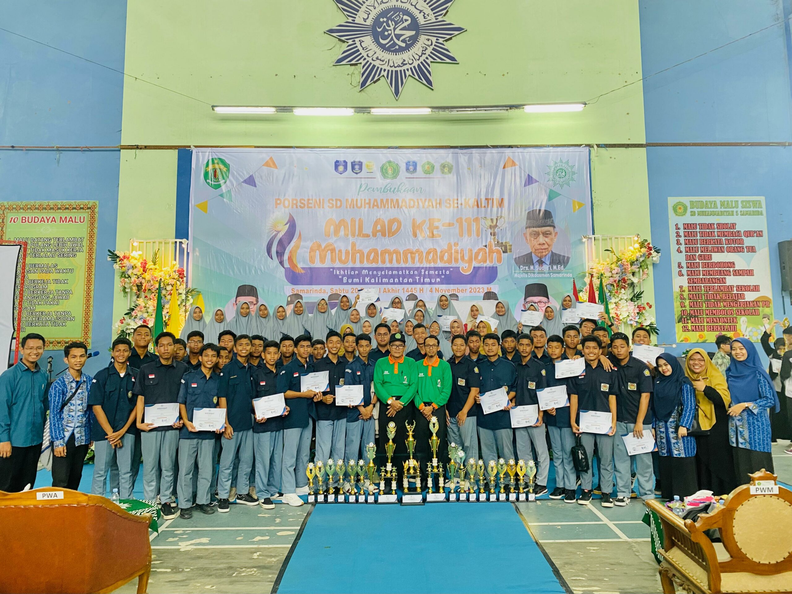 SMAIM BORONG JUARA LAGI PADA MILAD MUHAMMADIYAH KE-111.