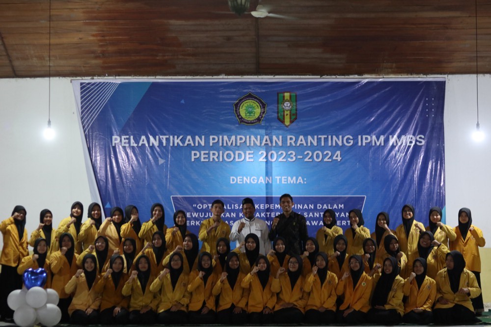 Pengukuhan dan Pelantikan Ikatan Pelajar Muhammadiyah Ranting Imbs