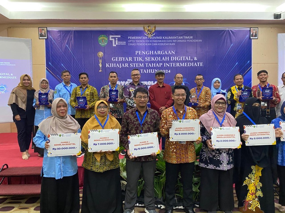 SMAIM Sukses Raih Penghargaan Sekolah Digital di Gebyar TIK 2024 Tingkat Kaltim