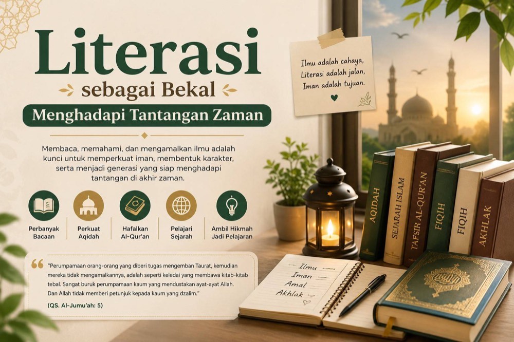 Literasi Sebagai Bekal Menghadapi Tantangan Zaman