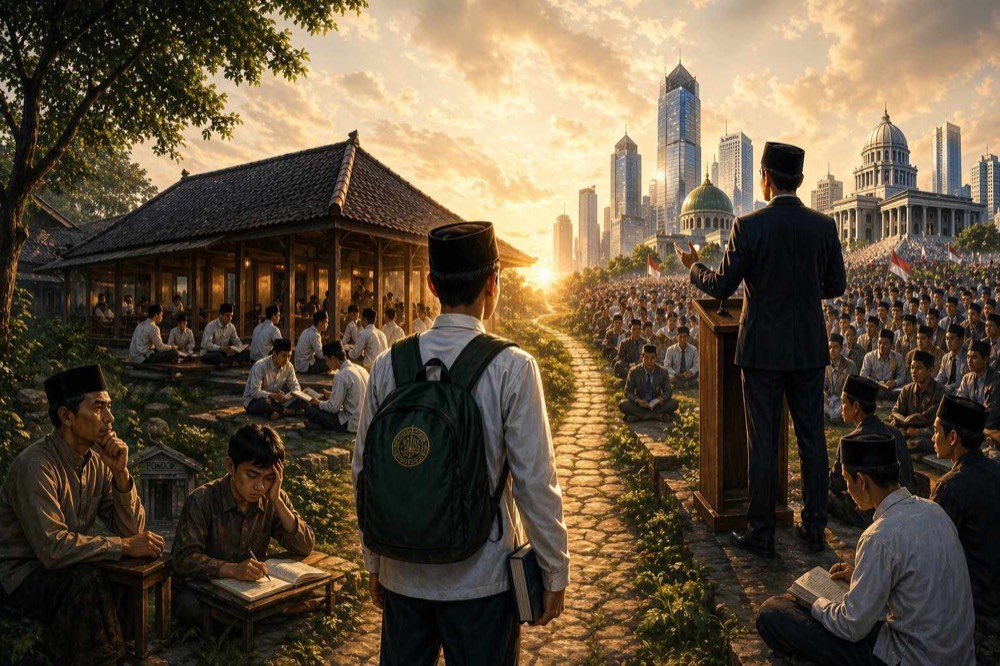 Santri Tameng Negara Sendiri